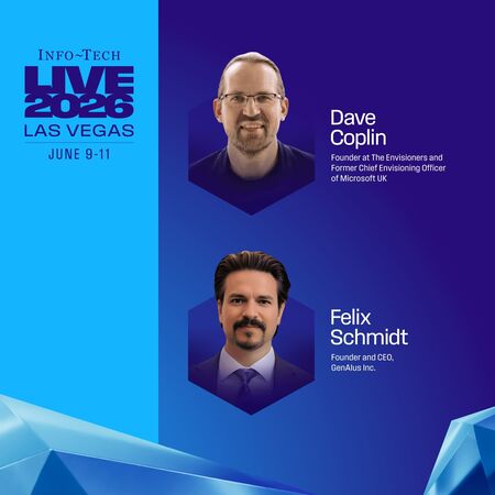 thumbnail for AI and Future of Work Experts Dave Coplin and Felix Schmidt to Keynote at Info-Tech LIVE 2026 in Las Vegas